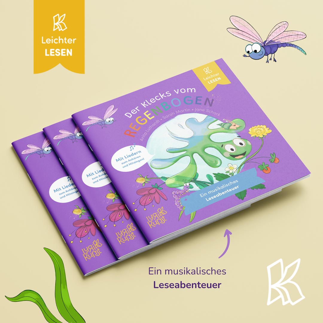 Buch „Der Klecks vom Regenbogen – Ein musikalisches Leseabenteuer ...